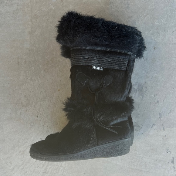 Tecnica Black Fur Winter Boots - Picture 2 of 7
